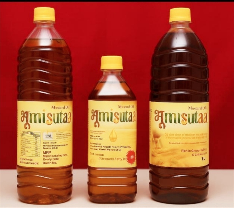 Premium Cold-Pressed Mustard Oil